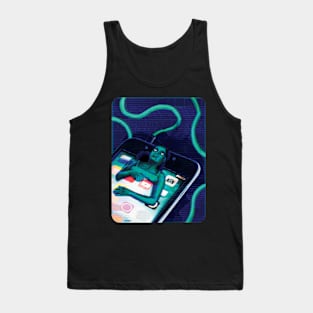 Blue Light Sickness Tank Top